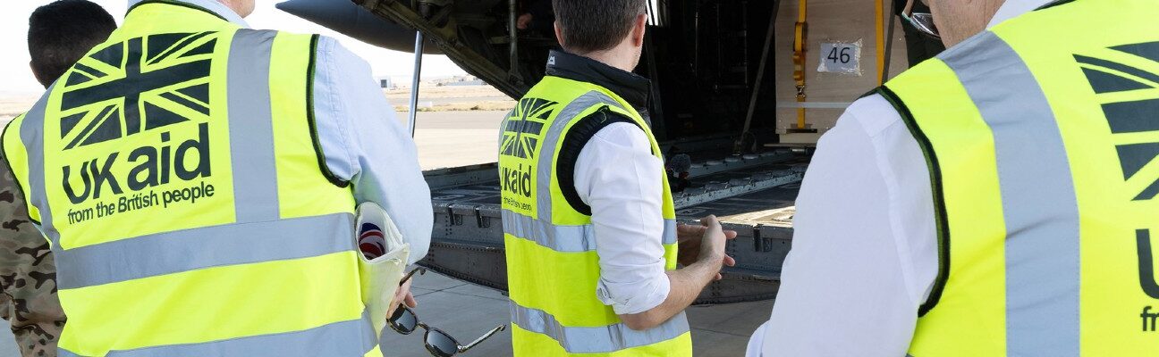 The UK and Jordan air-drop aid to a hospital in northern Gaza. Credit: FCDO