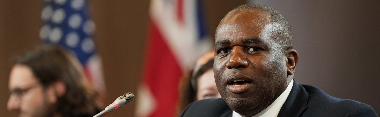 Foreign Secretary David Lammy meets with Secretary Blinken. Picture by Ben Dance / FCDO.