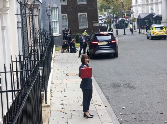 Chancellor of the Exchequer Rachel Reeves delivers the Autumn Budget 2024. Picture by Simon Dawson / No 10 Downing Street